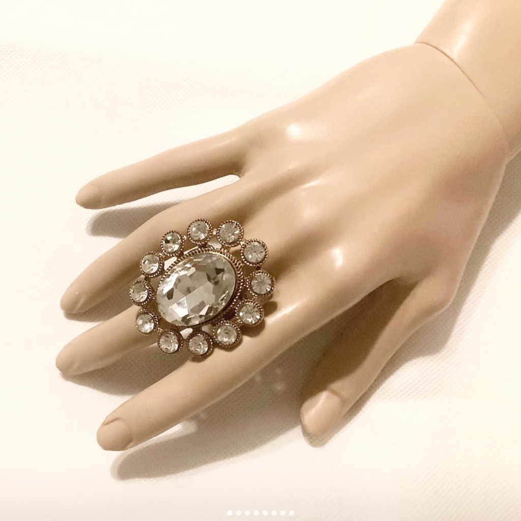 Ashley Stewart Cocktail Ring Costume Jewelry